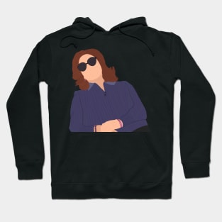 emily glasses meme fanart Hoodie